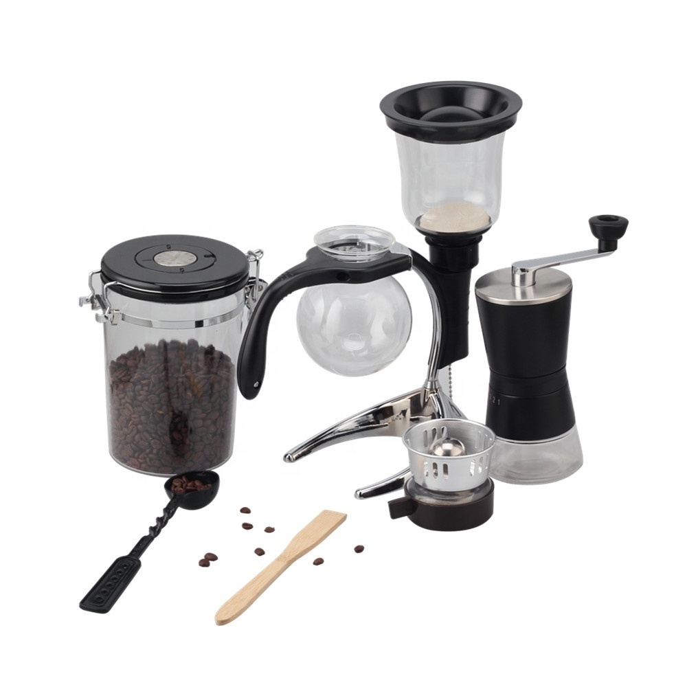 Syphon Coffee Maker Japanese Style Vacuum Glass Siphon Pot Percolators 1-3 Cups Siphon Coffee Maker