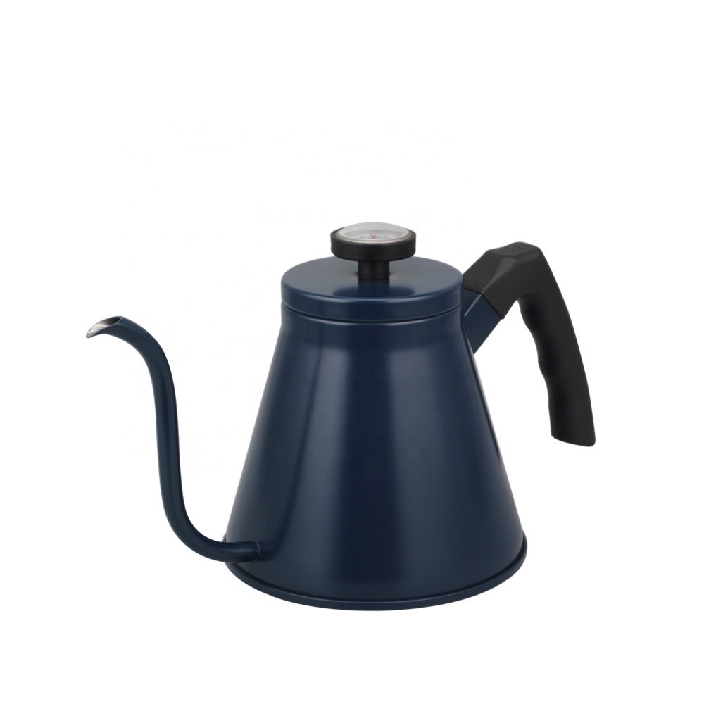 Manufacturer Thermometer coffee drip gooseneck kettle Long Spout Jug Kettle Pot coffee Pot stainless steel coffee kettle