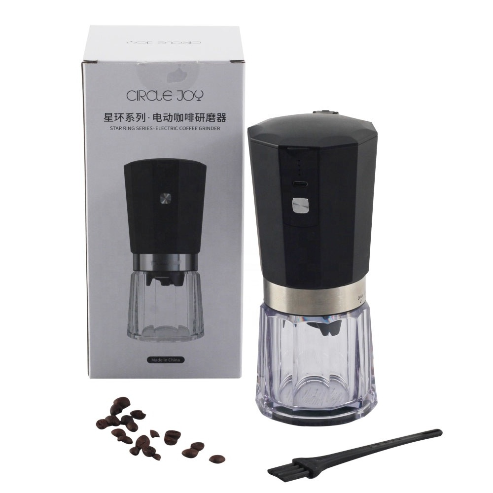 Wireless Portable Coffee Grinder with USB Rechargeable and Multi Grind Settings, Electric Cone Grinder