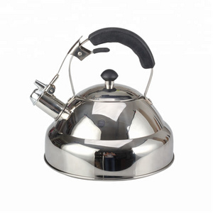 Whistling Tea Kettle with RAPID BOIL Technology - Stove Top Kettles Teapot with special Handle, Stainless Steel Mirror F