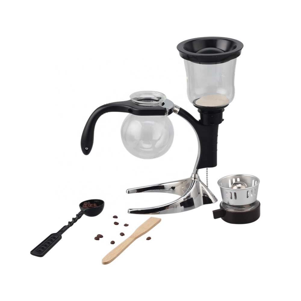 Syphon Coffee Maker Japanese Style Vacuum Glass Siphon Pot Percolators 1-3 Cups Siphon Coffee Maker