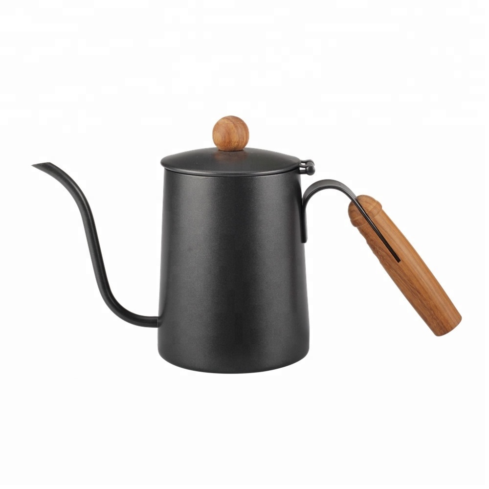 Stainless Steel Coffee & Tea Kettle, Gooseneck Pour Over Coffee Kettle For Espresso and Black Tea, Durable Drip Pot