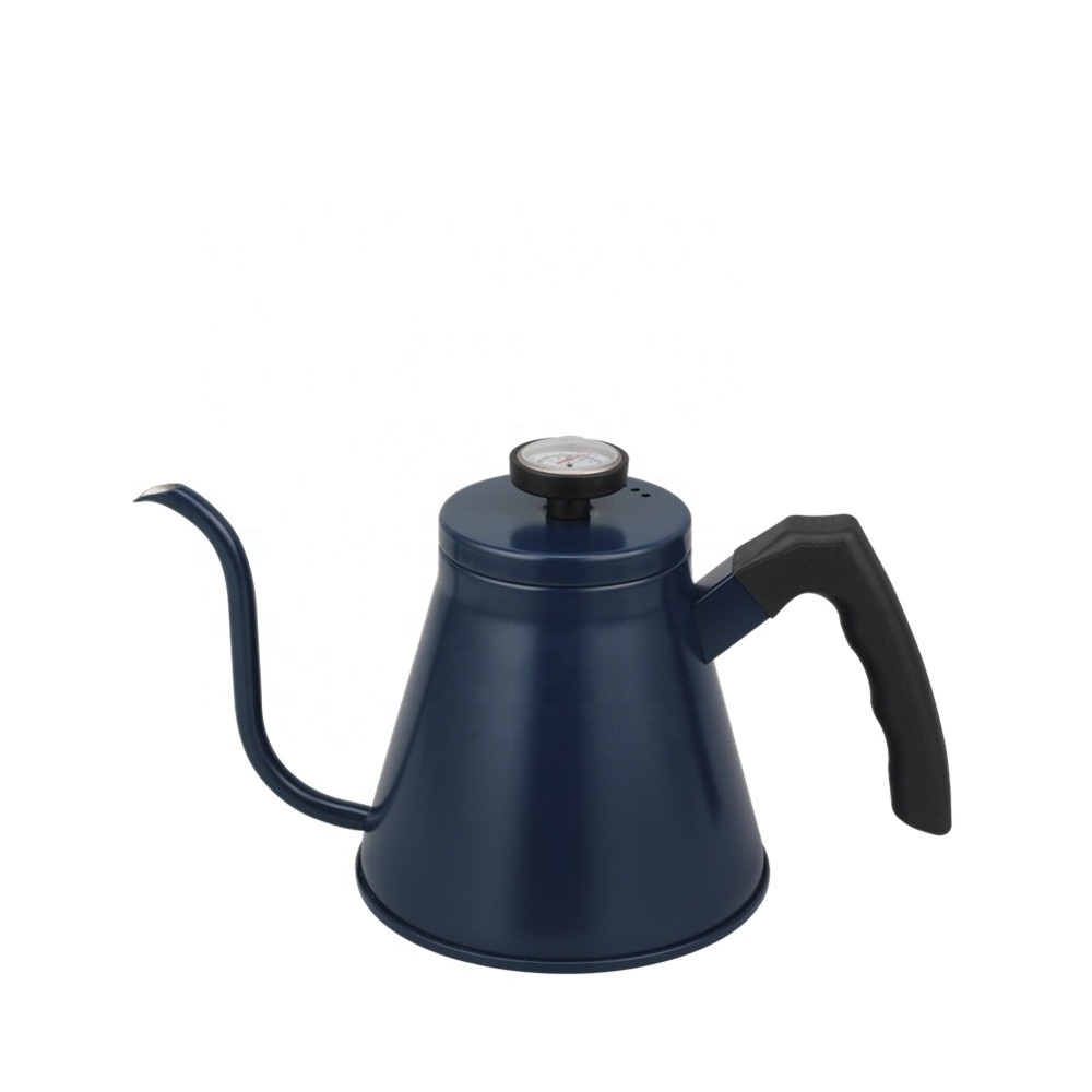 Manufacturer Thermometer coffee drip gooseneck kettle Long Spout Jug Kettle Pot coffee Pot stainless steel coffee kettle