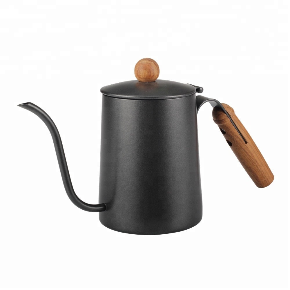 Stainless Steel Coffee & Tea Kettle, Gooseneck Pour Over Coffee Kettle For Espresso and Black Tea, Durable Drip Pot