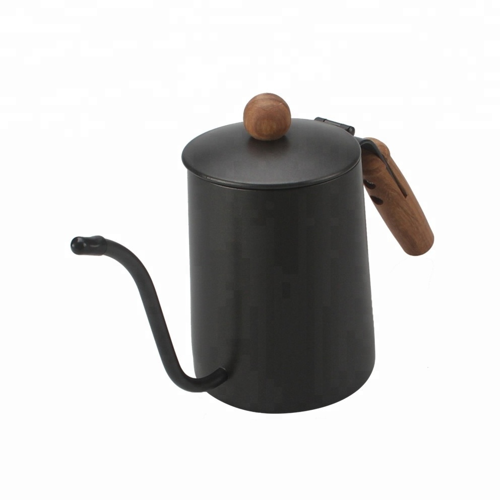 Stainless Steel Coffee & Tea Kettle, Gooseneck Pour Over Coffee Kettle For Espresso and Black Tea, Durable Drip Pot