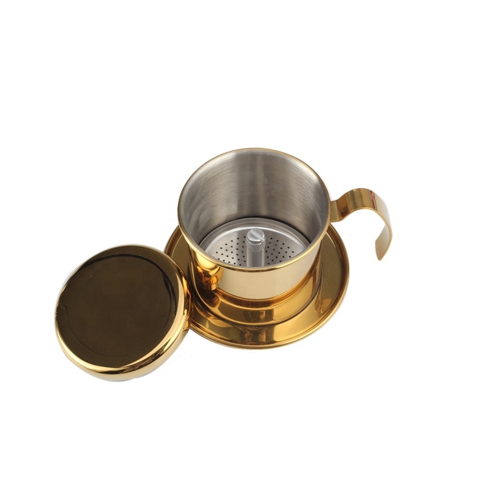 Vietnamese Coffee Maker Filter Phin, Small French Press Portable Cup