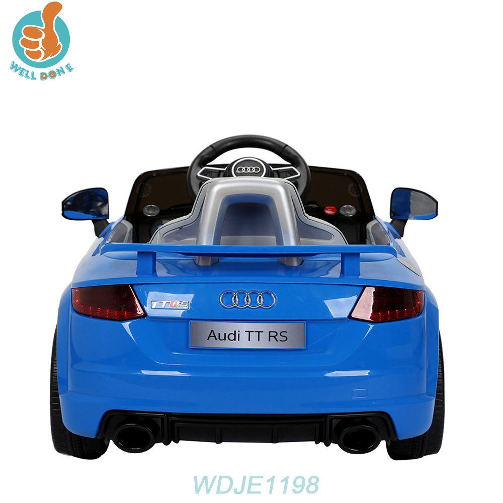 WDJE1198 Licensed AUDI TTS Remote Control Vehicle Toy Electric Minnie Mouse Ride On Car