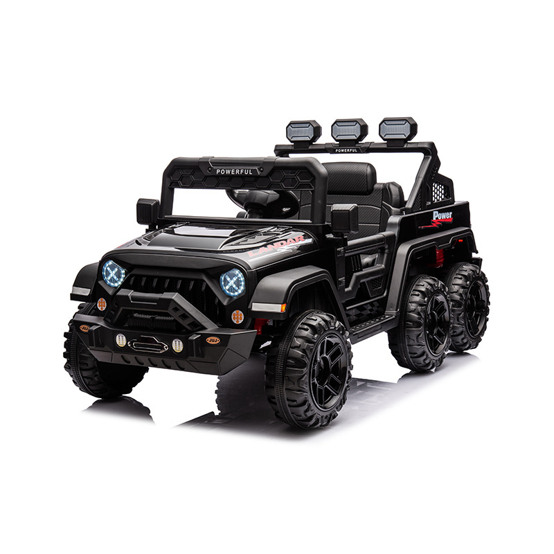 WDBRD-2158 kids electric car toy  four-wheel damping remote control jeep petrol car for kids