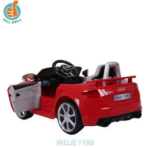 WDJE1198 Toy Cars For Toddlers To Drive / Children Electric Kids Ride On Remote Control Je...