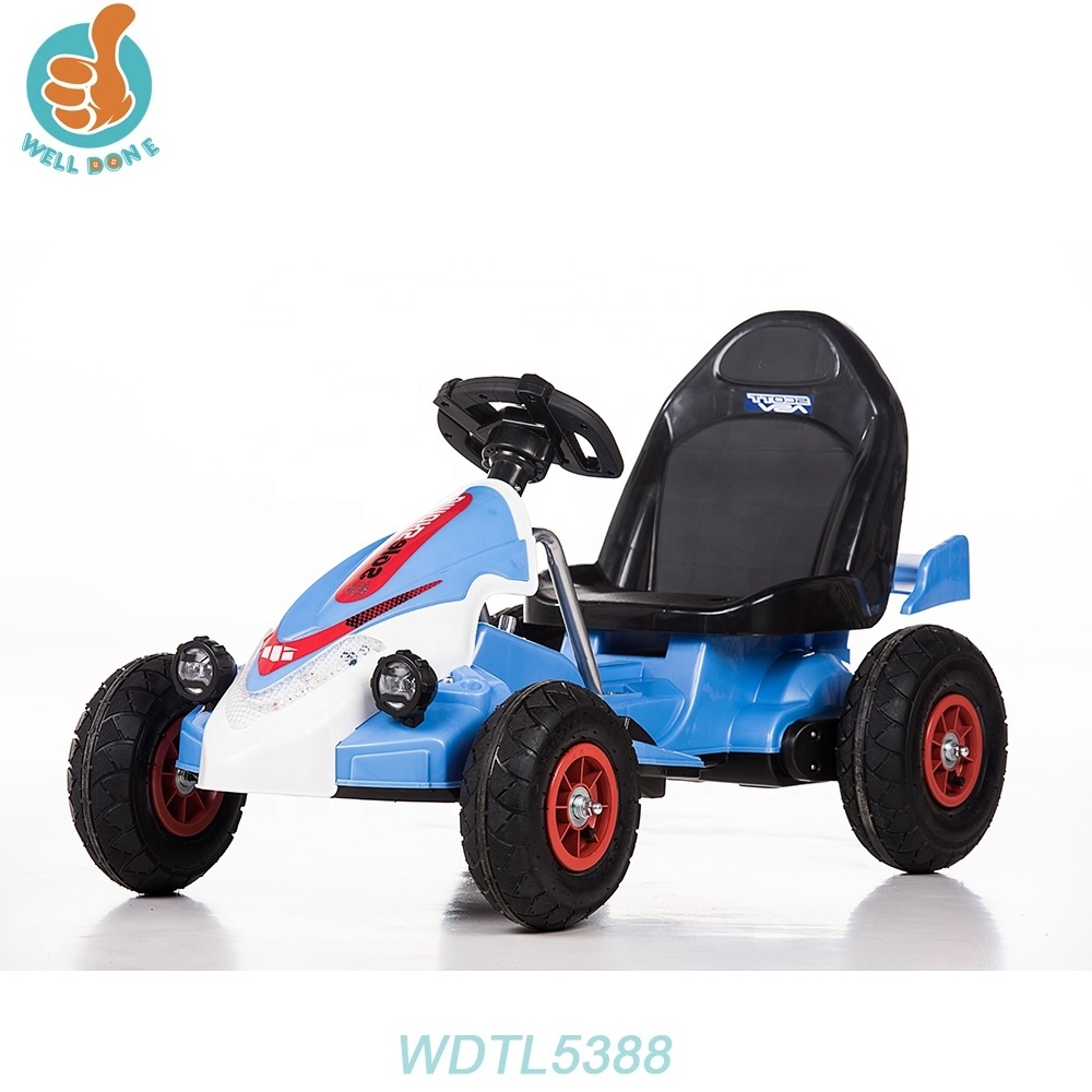 WDTL5388 Fashion Car Racing Accessories Cool Pedal Go Kart For Kids