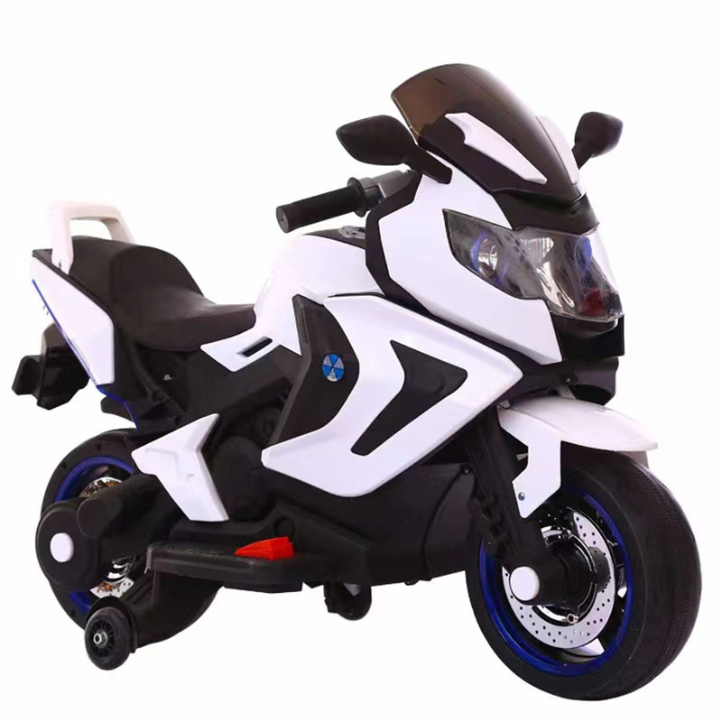 WDBQ-3188 electric kids motorcycle 12v children electric motorcycle with Safety assist wheel ride on toy cars for baby