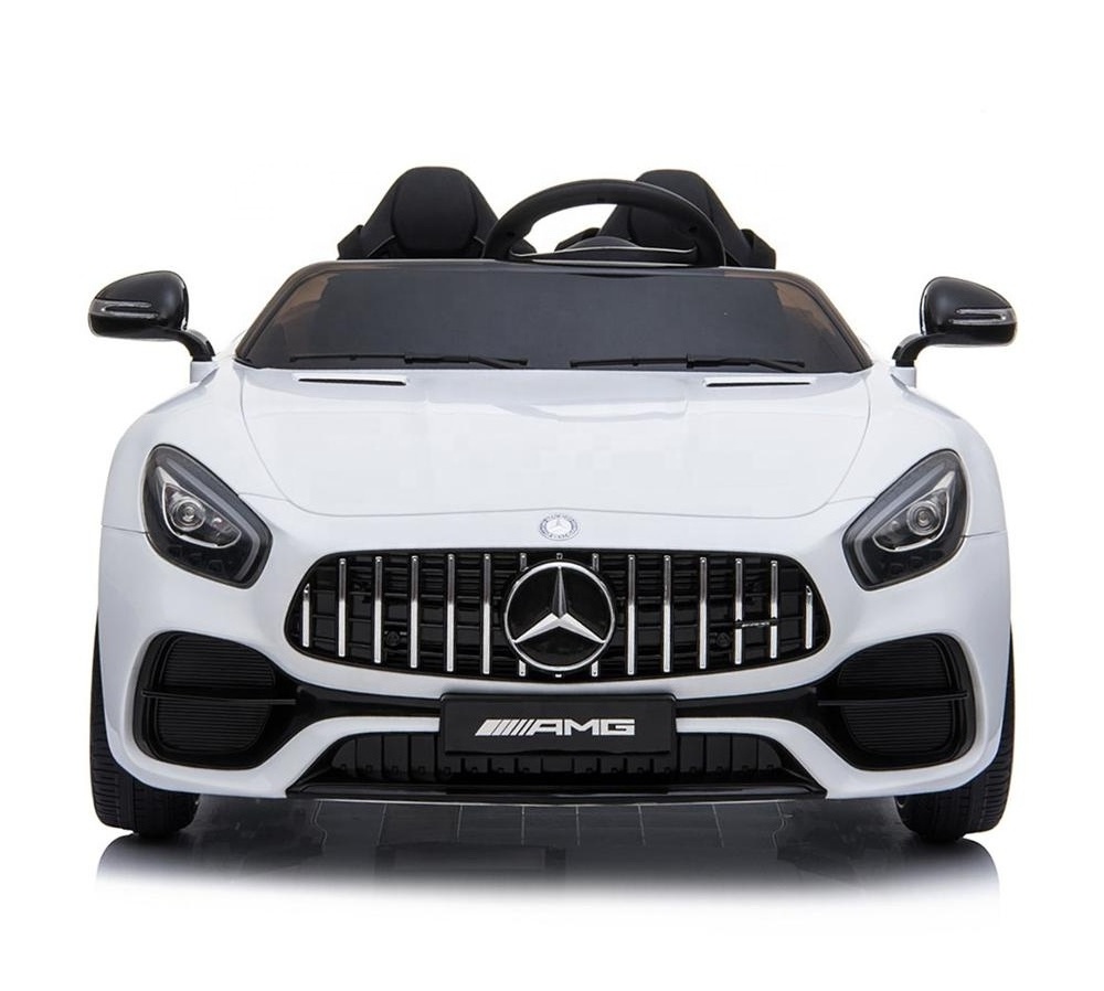 Licensed WDBDM0920 Mercedes Benz GT multi-functional kids baby car, with power display push car