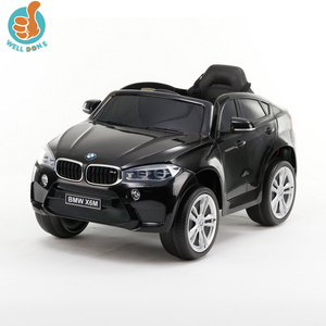 Licensed BMW X6M 1 seat 12v baby electric remote control car