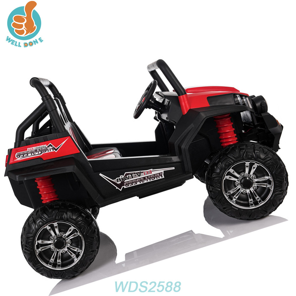 WDS2588 Baby 12V Electric Ride On Cars For 6 Year Old Kids To Play With Suspension