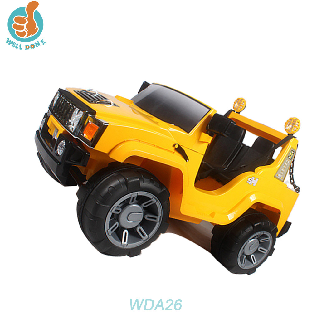 WDA26 12v Car Market Wholesale Latest Electric Riding Plastic Toys for Kids