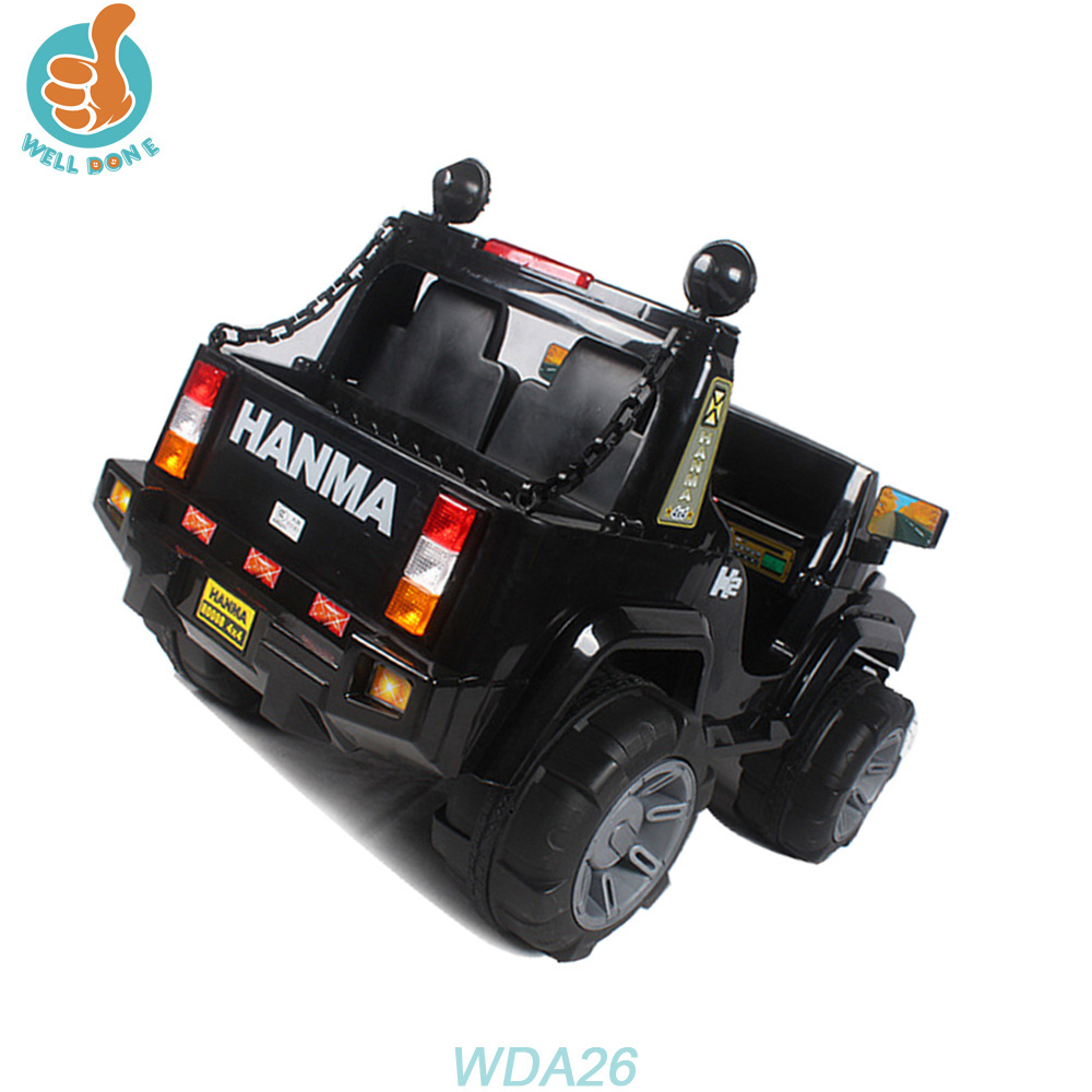 WDA26 2017 Newest Jeeps Kids Electric 12V Car logo Baby Toys For Kids