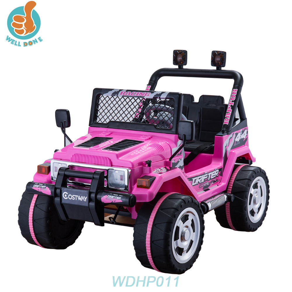 WDHP011 China  New Products Battery Kids Electric Toys Remote Control Ride On Car Girl