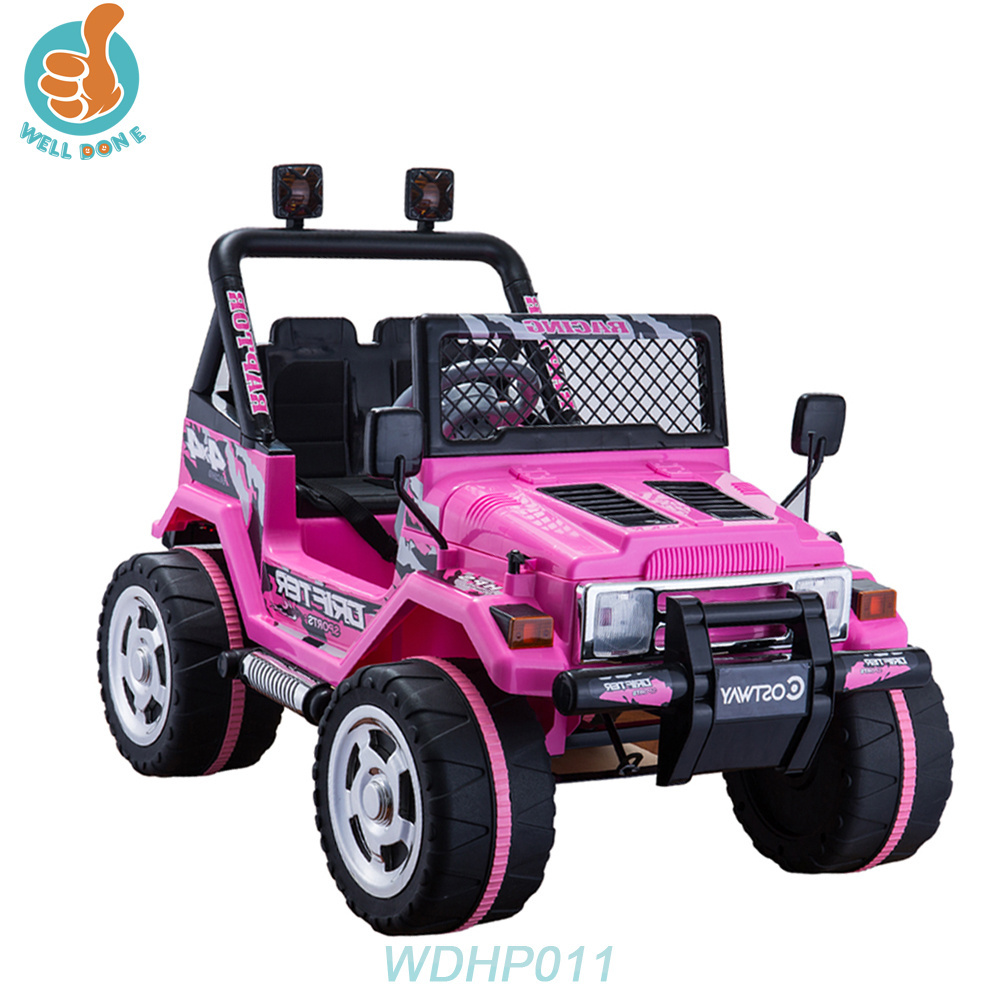 WDHP011 China  New Products Battery Kids Electric Toys Remote Control Ride On Car Girl