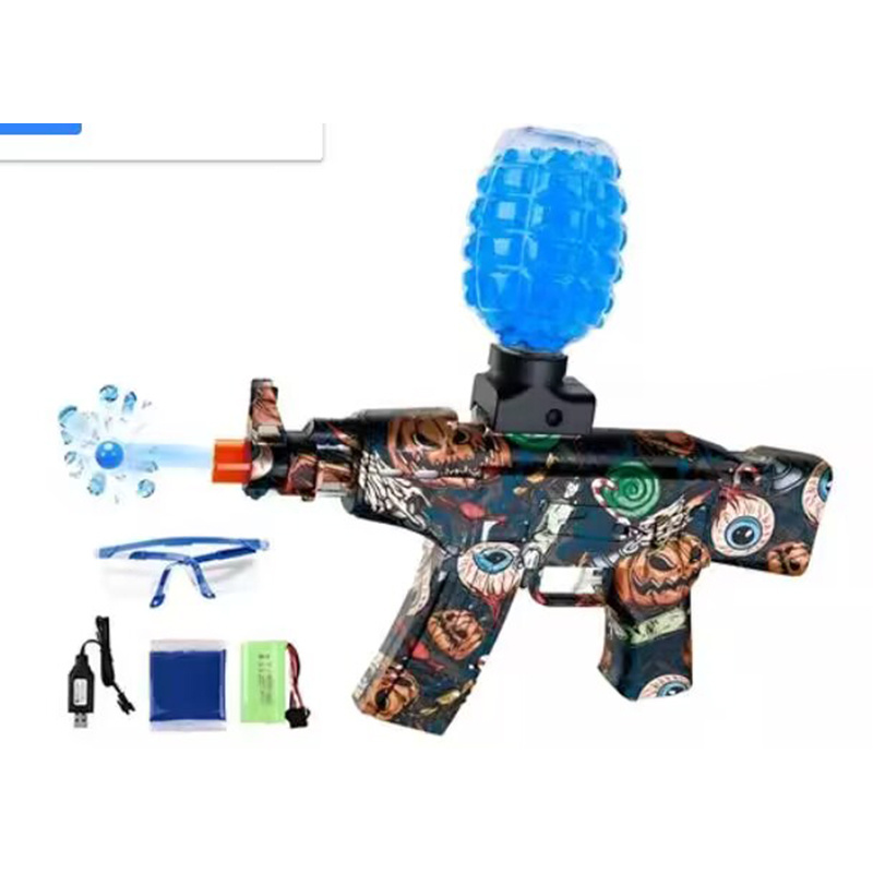 Gun Toy Kids Gun Toys Electric Blaster Gun Blaze Storm Plastic China Soft Ball Box Battery Style Packing Electronic PCS Color