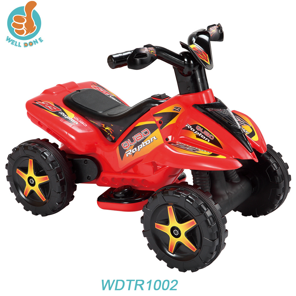 WDTR1002 2018 China Kids Pedal Cars Ride On Motorcycles Scooters For 2-6 Years Old Kids