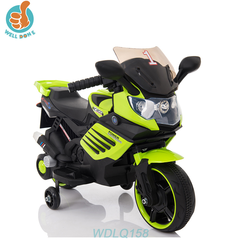 WDLQ158 2018 Hot Sale Kids Motorcycle Baby Remote Control Car Price In Pakistan