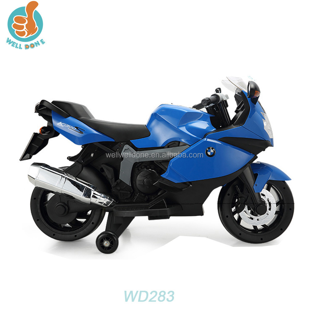 Licensed BMW motorcycle ride on car for kids with music and lights WD283