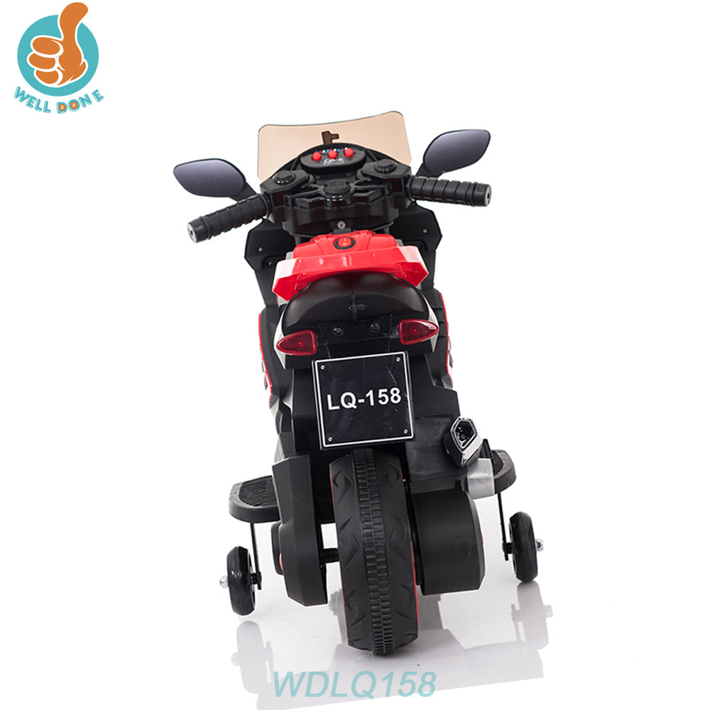 WDLQ158 2018 Hot Sale Kids Motorcycle Baby Remote Control Car Price In Pakistan