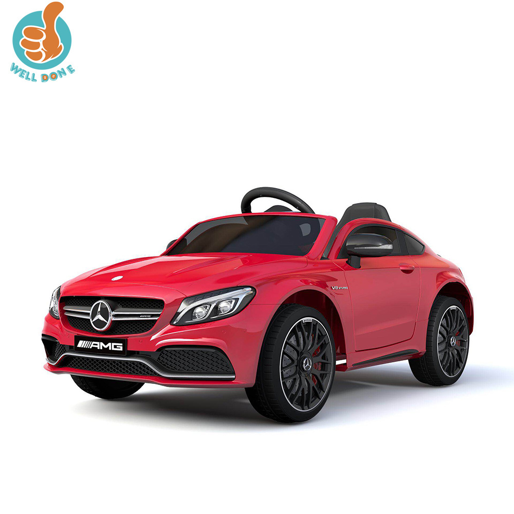 WDQY1588 licensed Mercedes Benz C63 electric toy car for kids to drive