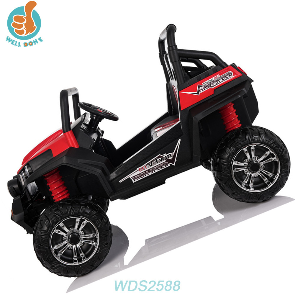 WDS2588 Baby 12V Electric Ride On Cars For 6 Year Old Kids To Play With Suspension