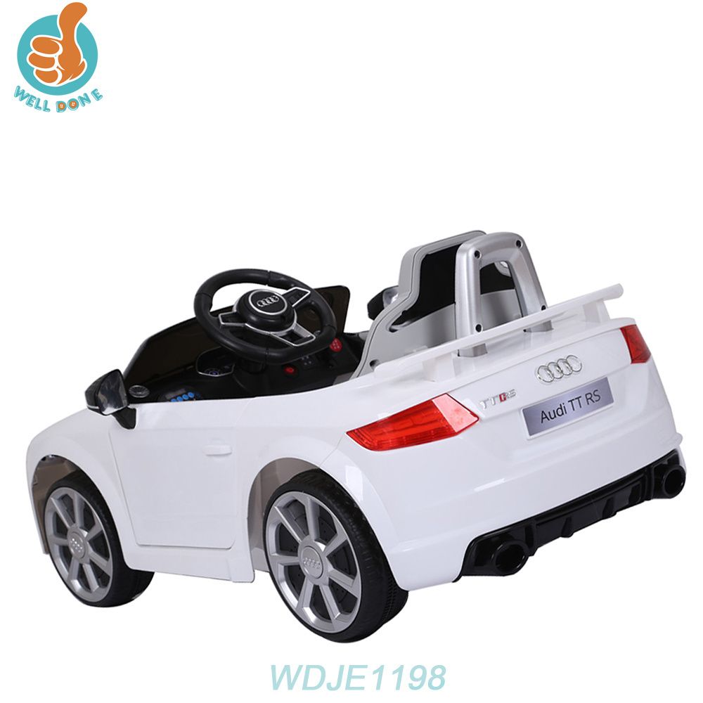 WDJE1198 Wholesale Audi 12V Kids Electric Ride On Cars/Kids Car Battery Remote Controller Toy Jeeps