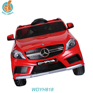 WDYH818 Newest Cool Children's Vehicle Car Keys 12V Electric Kids Ride on Car