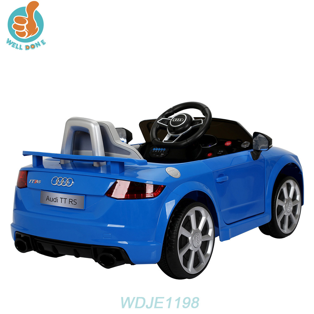 WDJE1198 Licensed Audi For Kids With Minnie Mouse Battery Powered Ride On Car