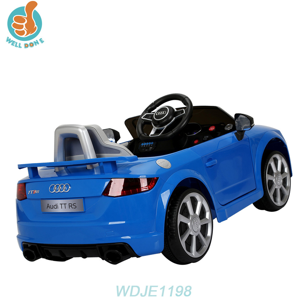 WDJE1198 Licensed AUDI TTS Remote Control Vehicle Toy Electric Minnie Mouse Ride On Car