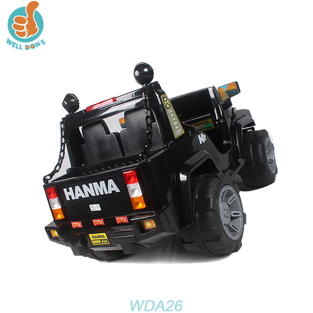 WDA26 12v Car Market Wholesale Latest Electric Riding Plastic Toys for Kids