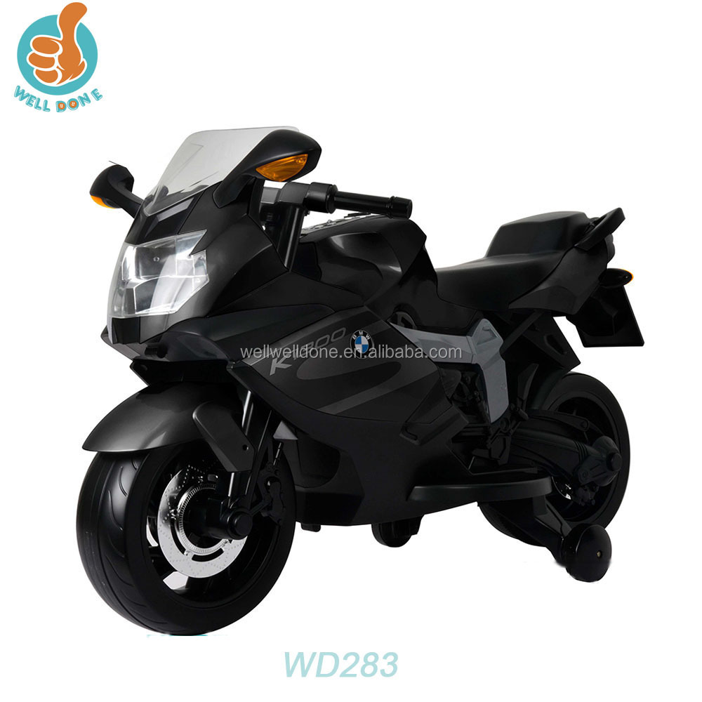 Licensed BMW motorcycle ride on car for kids with music and lights WD283