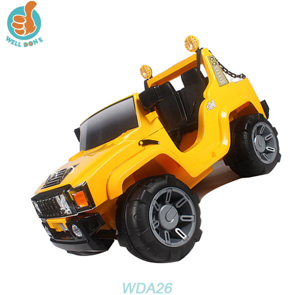 WDA26 12v Car Market Wholesale Latest Electric Riding Plastic Toys for Kids