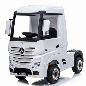 WDHL358 2020  Licensed Benz Actros children battery baby 12v ride on car toys electric ride on remote for kids to driver