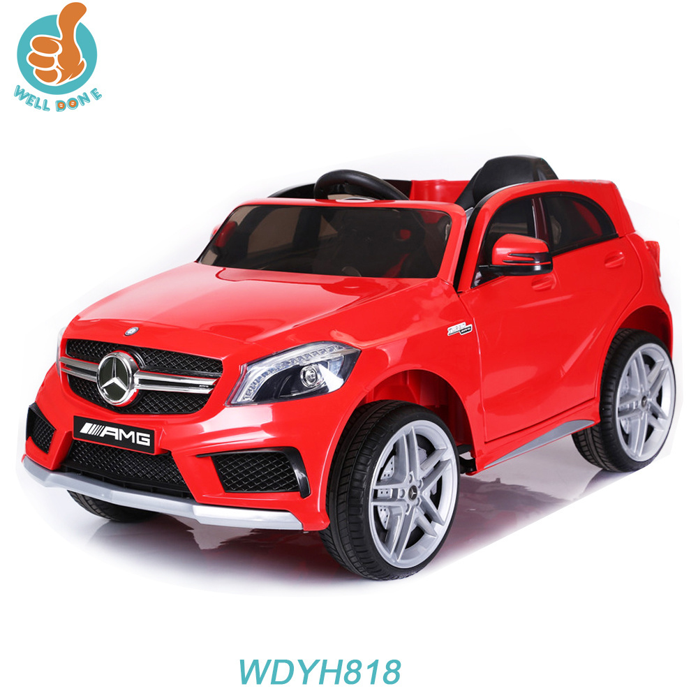 WDYH818 Newest Cool Children's Vehicle Car Keys 12V Electric Kids Ride on Car