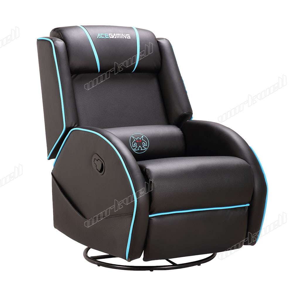 Customized Massage Extendable Big Racing Gaming Sofa Chair with Footrest