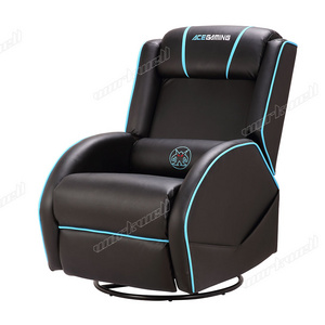 Customized Massage Extendable Big Racing Gaming Sofa Chair with Footrest