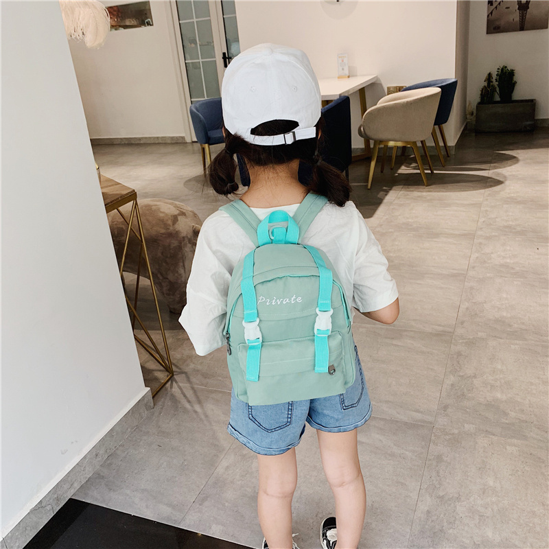 Wholesale Custom Printed Private Label Children's Canvas Mini Kids Backpack For School Bags