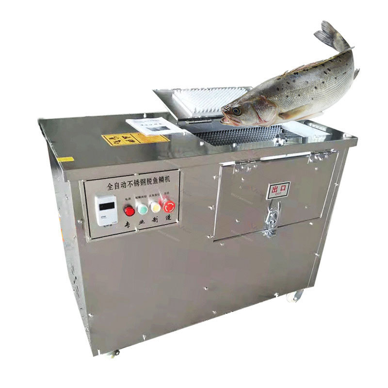 Factory Price Semi-Automatic Electronic Drum Fish Scale Remover Scraper Electric Fish Scaler Fish Scaling Machine