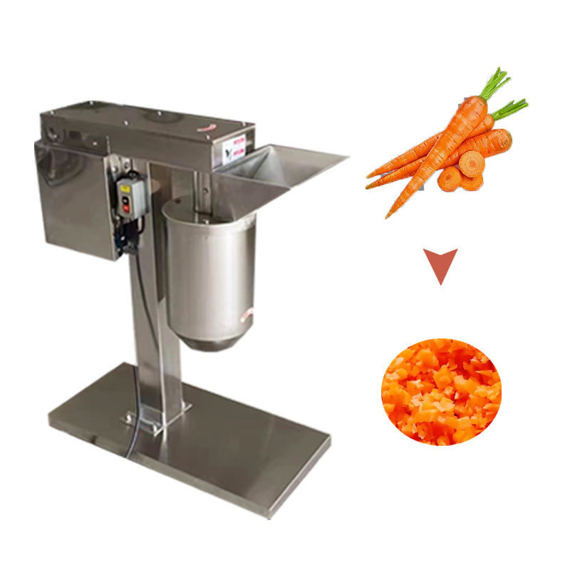 Easily Operating Vegetable Slicer Chopper Potato Cutter Grinder Mash Making Machine for Tomato