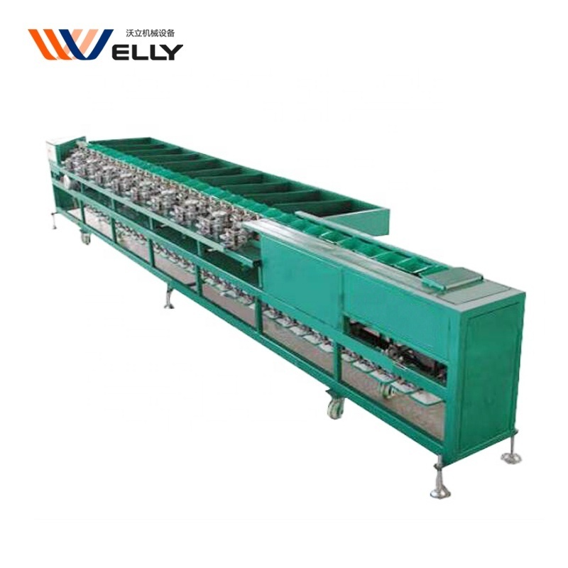 Fruit washing waxing drying sorting machine/ fresh lemon citrus fruit grade machine/ fruit sorter