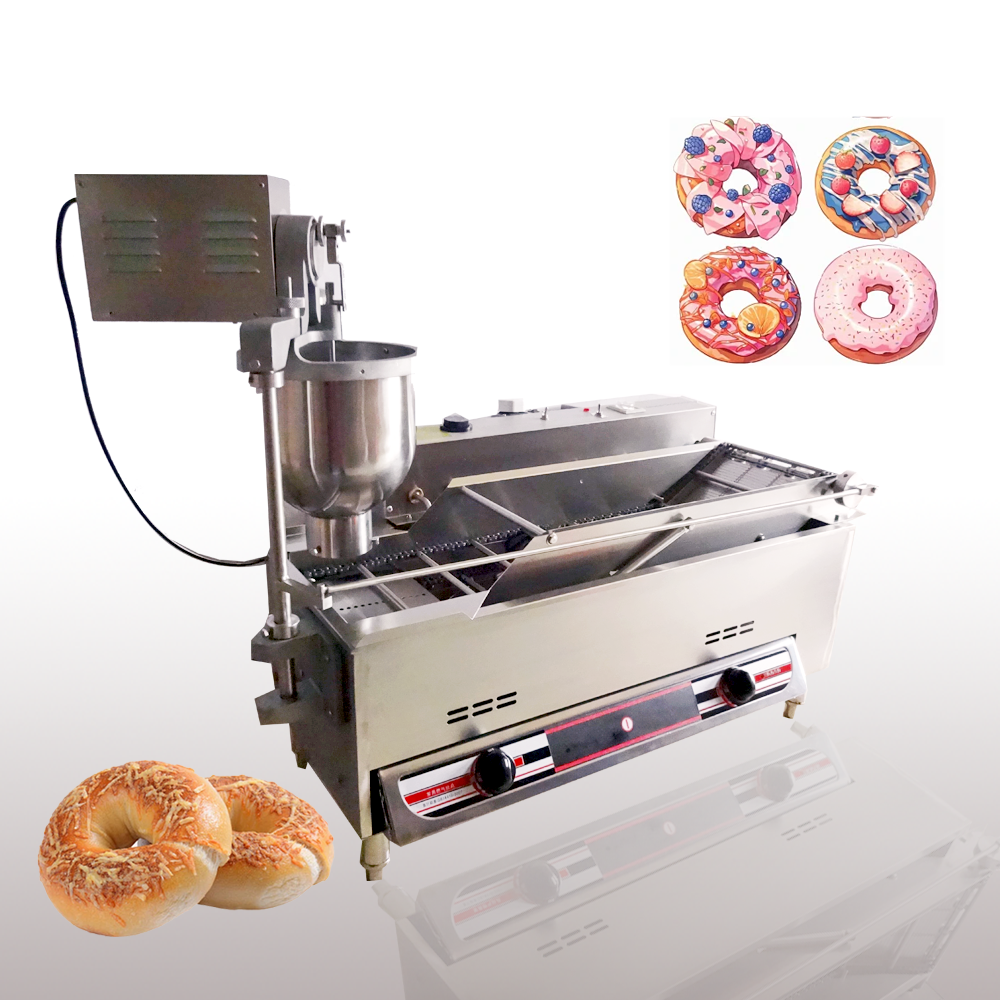 yc-d1 High quality automatic electric donut ball 4 holes 8 rings making doughnuts maker for make donut