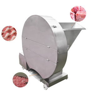 Automatic Frozen Slicer Machine Steak Bacon Vegetable Adjustable Cutting Beef Cube Cut Machine/Frozen Pork Meat Dicer For Sale