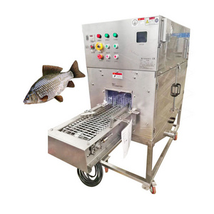 Professional Pollock Salmon Cod Fish Scaling Drum Scale Remover Gutting Skinning Machine Fish Scaler Machine Price