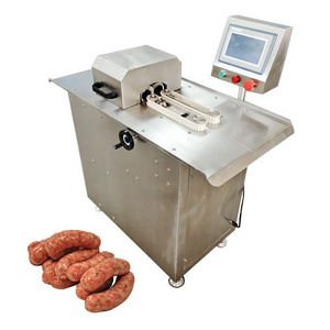 Semi Automatic Big Sausage Twist Linker Stuffer Electric Mini Sausage BindingSausage Filling Tying Machine