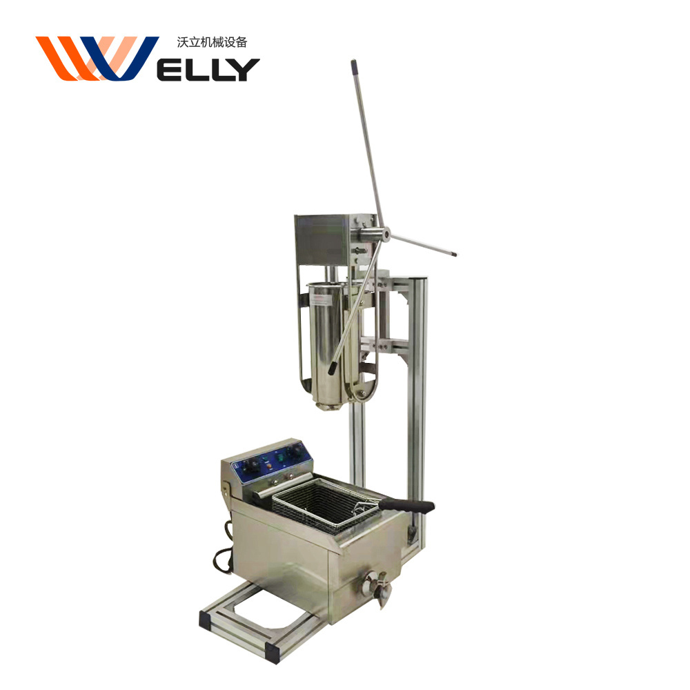 5L 7L 9L 10 12L 15L Low price churros half auto machine/ churros machine spanish churros maker/ churro machine uk