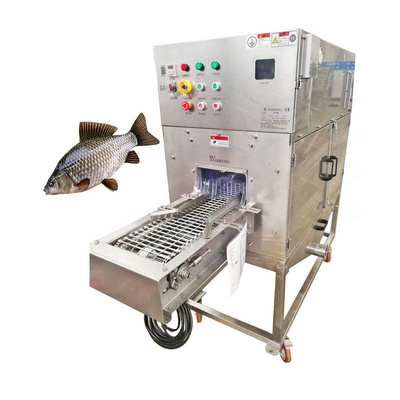 Factory Price Semi-Automatic Electronic Drum Fish Scale Remover Scraper Electric Fish Scaler Fish Scaling Machine